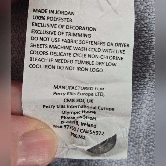 PGA Tour Men's Large Gray Polyester Polo Golf Shirt - Picture 10 of 13